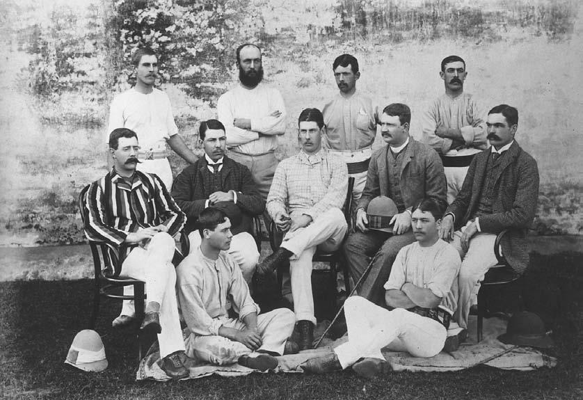 CRICKET 251 The 1st British Royal Welch Fusiliers Cricket Eleven, during their service in India, 1 January 1888.