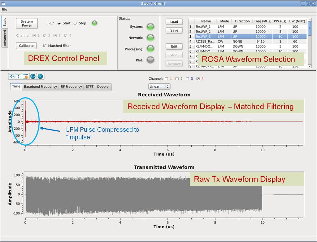 Related Products Figure 13: Applied Radar Client GUI software (included with the system) Customers interested in the SWORD DREX might also be interested in the following Applied Radar, Inc. products.