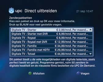 Settings Blocking channels You can block certain channels as required, if you do not want your children to watch them for instance. Display the UPC TV Guide by pressing guide.
