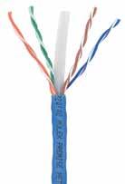 Copper Solutions PowerCat TM 6e UTP B PowerCat 6e U/UTP Cable n Supports ultra high speed data networks such as Gigabit Ethernet (1000 BASE-T) n Features innovative pair twisting to ensure optimum