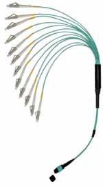 Optical Fiber Solution Lightband TM Xtreme Density System D Hybrid Pre-Terminated Cable Assemblies Molex Pre-Terminated Fiber Optic Cable Assemblies offer premium factory-controlled optical
