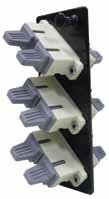 Fiber Optic Solution Lightband TM Adapter Plates Molex makes it easy to field configure many of its fiber optic products by offering an extensive line of Adapter Plates.