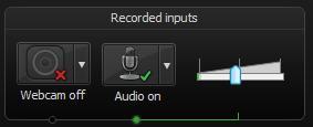 Click the drop-down arrow to the right of the mic icon to select your audio input. Then test it again until it works. For best results, use an external microphone.