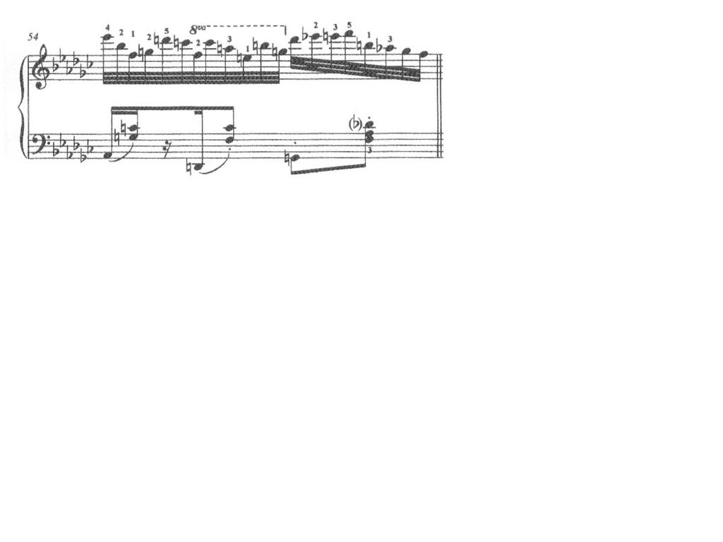 8, Prelude XIII, ending Prelude XIII has quartal chords in the