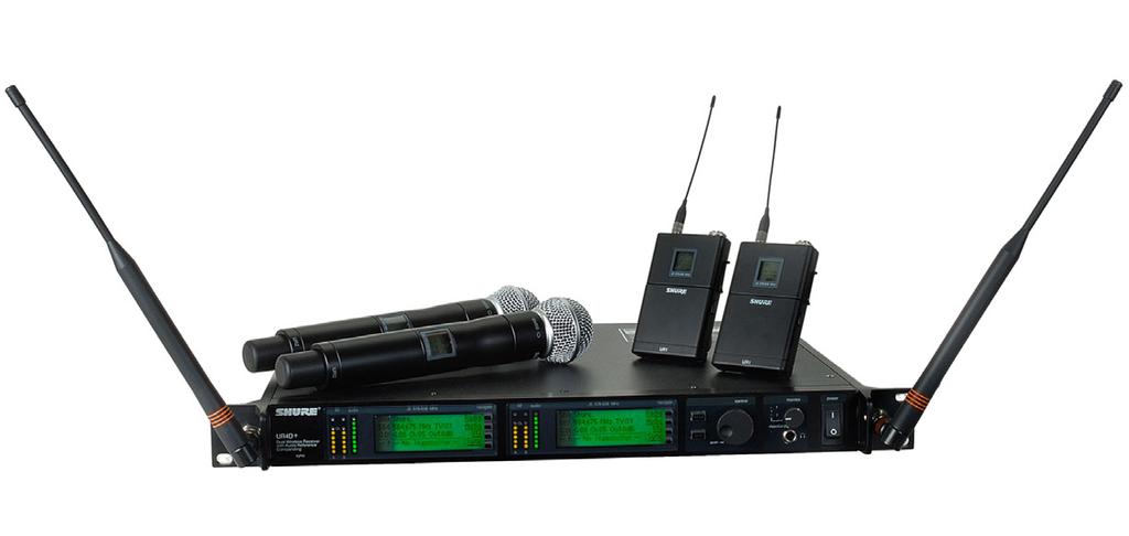 UR2 handheld micorophone and UR1 beltpack