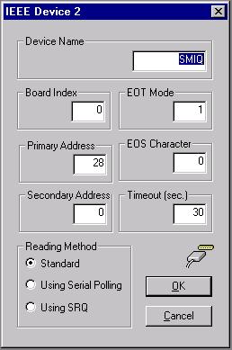 The main control functions can be directly accessed via icons in the toolbar. If the mouse pointer dwells on an icon, a help text describing the function of the icon is inserted.