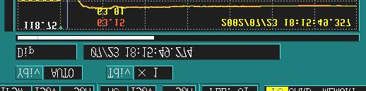 6.4 Changes in Voltage 97 Changing the Y-axis scale SELECT Ydiv Select from pulldown menu Confirm Cancel AUTO, x1, x2, x5, x10, x25, x50 When