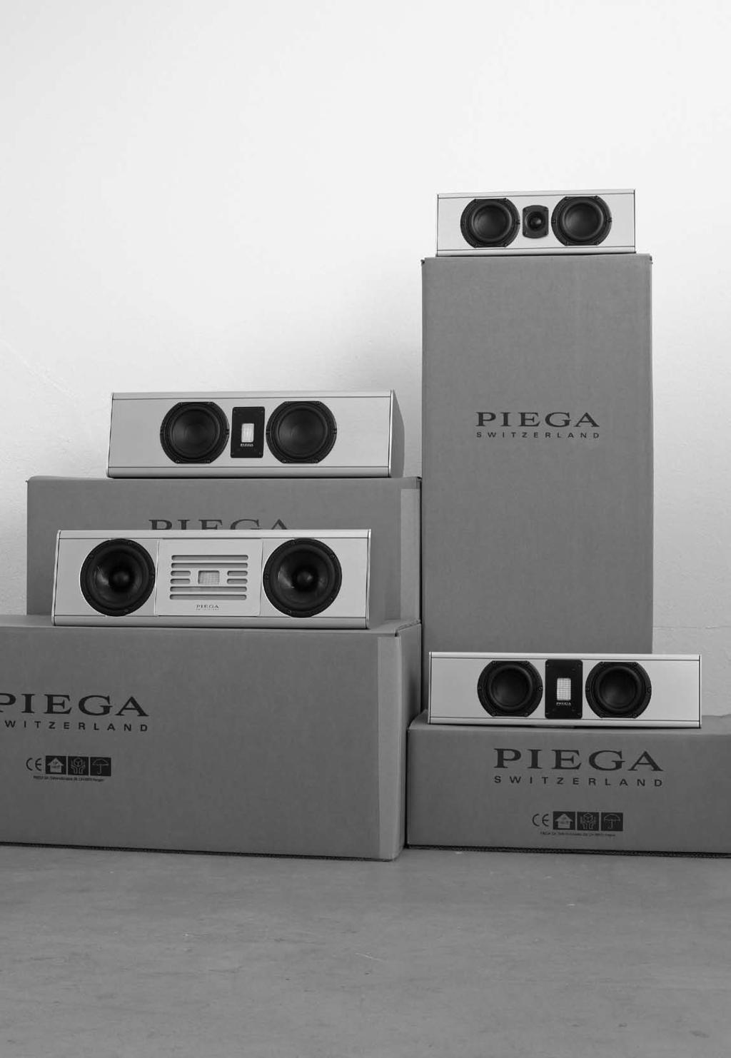 PIEGA Center Series The center loudspeaker with coaxial ribbon system TC 40 CX A large number of tests in international hi-fi magazines emphasize the quality and the significance of the world s only