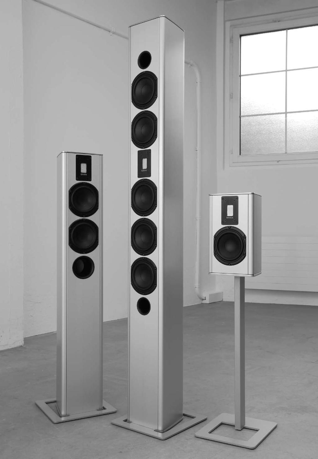 PIEGA TP Series Large top class column loudspeaker with ribbon tweeter TP 7 An attractive 160 cm column loudspeaker extravagantly equipped with state-of-the-art technology.