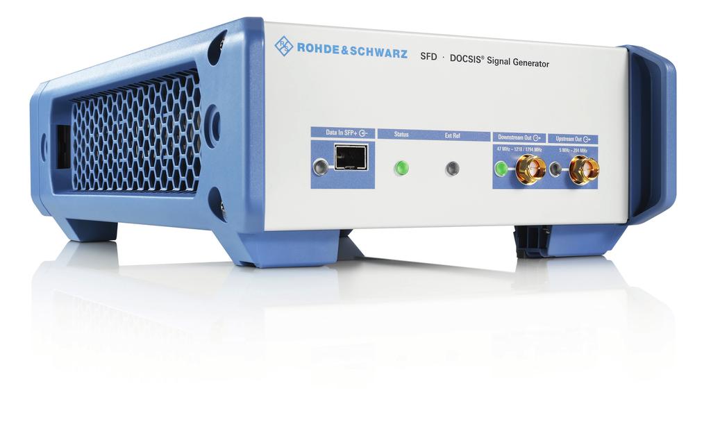 R&S SFD DOCSIS Signal Generator Signal generator for DOCSIS 3.