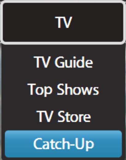 4. Watching Catch-Up TV on TV If you have missed something on TV you can watch it on Catch-Up instead. Catch-Up TV is available for both Free-to-Air and a selection of Subscription TV channels. 1.