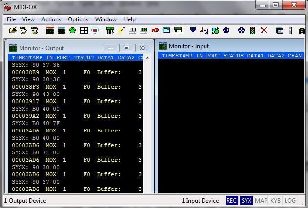 changes, MidiOx will remember them as initial 'default' settings the next time MidiOx is started Download Synthia's Musical Database To Your PC 1) Run Synthia's PC program (SynthiaPC) which was