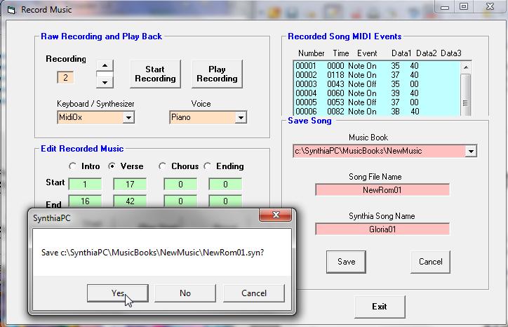 or change songs in your book by book database It also gives you the opportunity to import general Midi music files from outside sources and the ability to build and/or merge new and existing books of