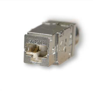 LANmark-7A GG45 Connector LANmark-7A GG45 First RJ45-compatible Cat 7A connector using Nexans unique GG45 interface Able to support future 40Gigabit Ethernet application Able to provide Shannon