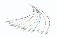 LANmark-OF Pigtails Tight Buffer Set of 12 Colours Tight buffer pigtails for ease of splicing Set of 12 pigtails with different colours Insertion loss per connection without splice: 0.