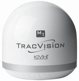 Figure 1: TracVision M1 System Components Antenna Radome NOTE: Henceforward, this manual uses the term interface box to refer to the multi-service interface box/controller. a.