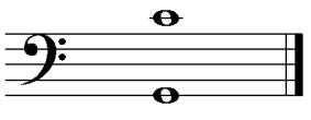 15 EXAMPLE: A boy s vocal range is: He must sing a song, the range of which is as follows: By what interval must the song be transposed down so that the boy can sing it? Answer: A minor 3 rd lower.
