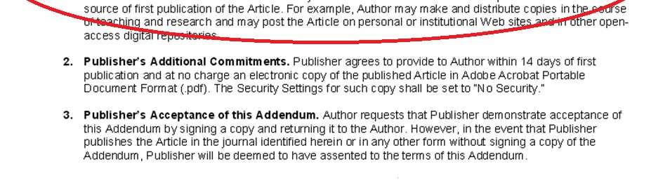 the publisher s agreement http://www.sparc.