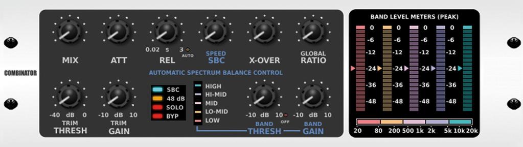 Our FAIR COMPRESSOR model is true to the original signal path, and conveniently provides models for dual, stereo-linked or M/S operation.