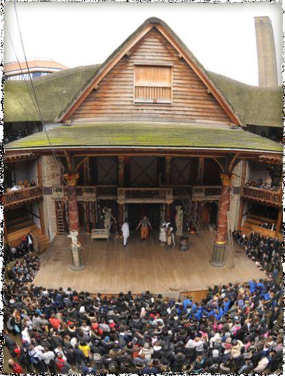 The Globe Theater Had a 1500 + audience capacity. No heating.