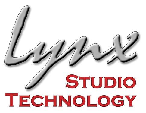 Technology Inc. www.lynxstudio.com support@lynxstudio.