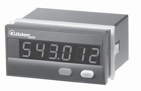 Hour Meters / Timers, electronic LED Timers Codix 543 For use as a timer, hour meter or short-time meter Pulse width measurement (operating time) Time interval measurement (start/stop) AC/DC 000000 0.