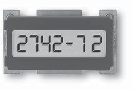 Hour Meters / Timers, electronic LCD Time Modules 94 6-digit display, 6 mm [0.