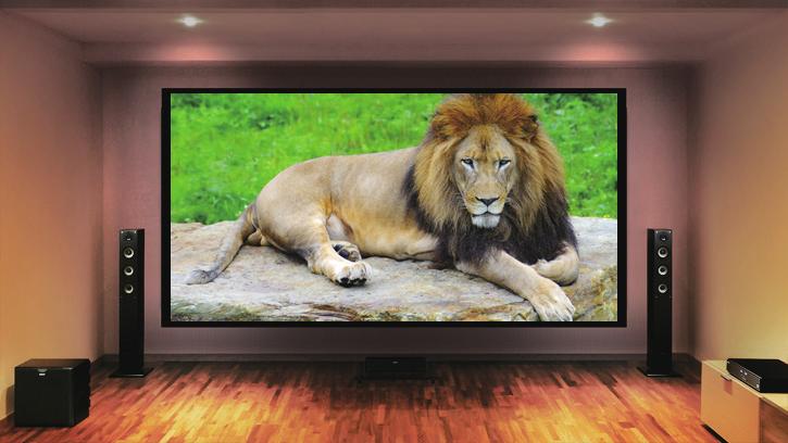 Optical block and signal processing improvements bring high brightness without a loss in color reproduction and contrast, so you can enjoy bright, crisp images even when viewing in a well-lit room.