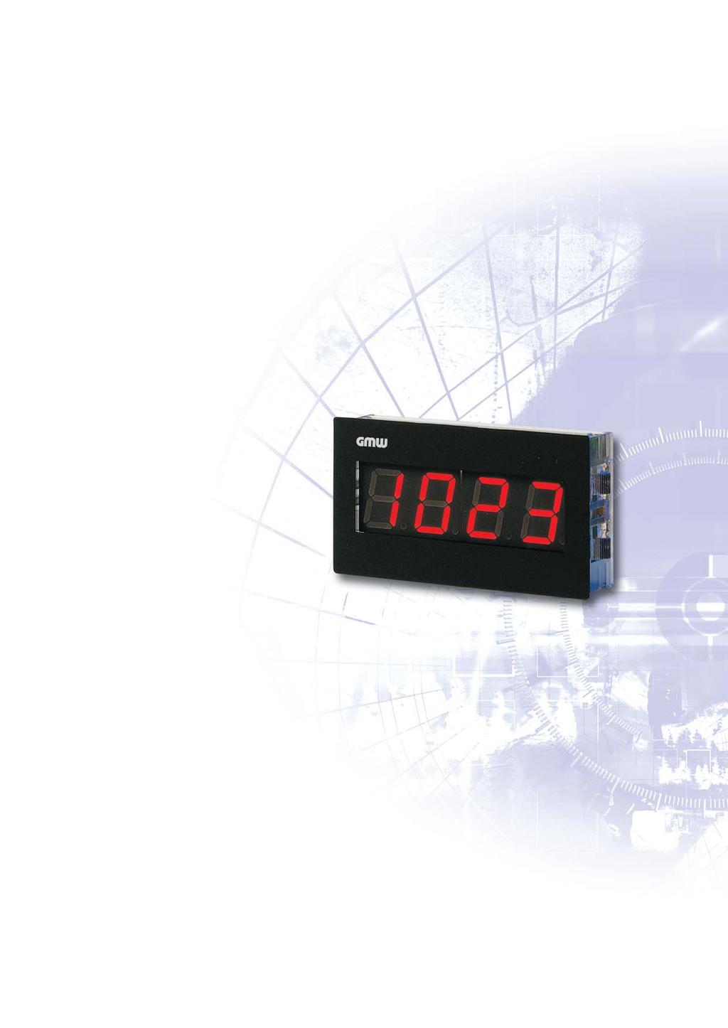 DIGEM 62 x 38 A5 3.5 Place Digital Indicator with LED or LCD A1155 range: ± 1 999 Minimal installation depth of only 26.