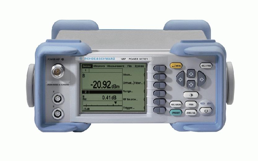 Signal Analyzers, Spectrum Analyzers Power Meters, Additional Equipment The versatility of the novel R&S NRP Power Meter Series is due to the newly developed sensors.