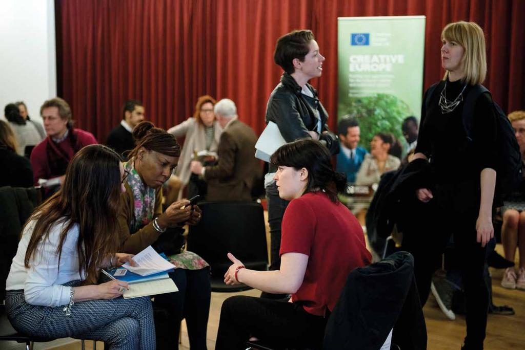 GET IN TOUCH Creative Europe Desk UK offers free advice and support to UK applicants and organises a range of workshops, seminars and industry events throughout the year.