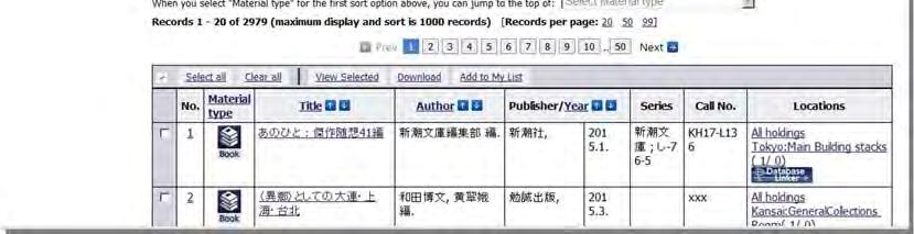 Users can select up to 5,000 bibliographic records at a time for downloading, but considering the amount of time required to download that much