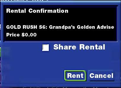 Step 3: Confirm Your Rental The confirmation screen appears.