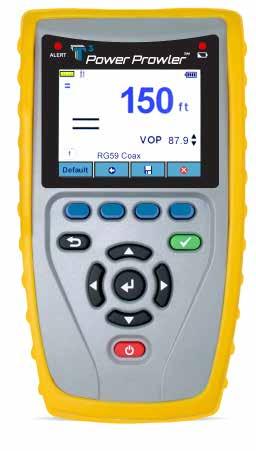 Power Prowler 3-In-One DMM/TDR Cable Fault Finder for Energized or Un-energized Cables.