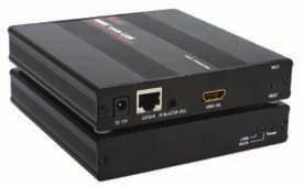 HDMI Over LAN/Ethernet AV DISTRIBUTION HDMI Over LAN/Ethernet IR Active Extender Kit A Allows you to simultaneously send out an HDMI 1.