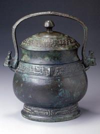 Utilitarian Artwork: Form and Function Eye Popper Lesson 06 Wine Vessel (Yu) Piece-mold cast bronze Western Zhou dynasty,