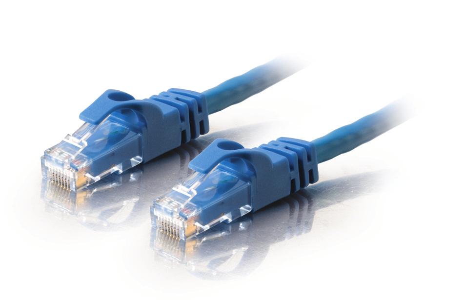 C2G has a full selection of high-quality Cat5/Cat5e/Cat6 cabling available in a variety of colors and