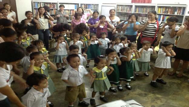 Libraries in Indonesia and Philippines run regular reading programmes.