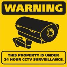 SECURITY SIGNAGE Lastly any good CCTV Security solution needs for its audience to know that they are being recorded, sometimes putting a sign up is all it