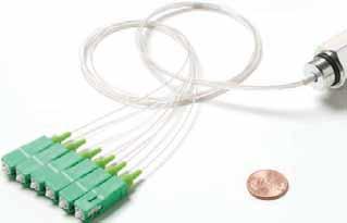 Fiber Optic Products F Breakout Receiver Service Pigtail Cable Ordering Instructions: Complete the form by filling in each block with the appropriate bold letter or number that corresponds to the