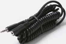 C Audio / Video Connectivity Products Audio Patch Cords Suitable for General Audio Applications Black PVC Jacket Black PVC Guitar Cord Jacket Fully Molded Construction [1] 252-601 1.5 2.