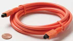 Audio / Video Connectivity Products C SPDIF Digital Audio Cables Digital Interface (S/PDIF) Cables Provides superior connections for digital audio equipment Fully