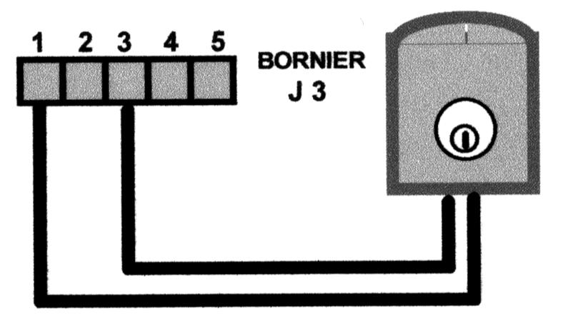 POINTS J3 TERMINAL BOARD CONNECTION OF