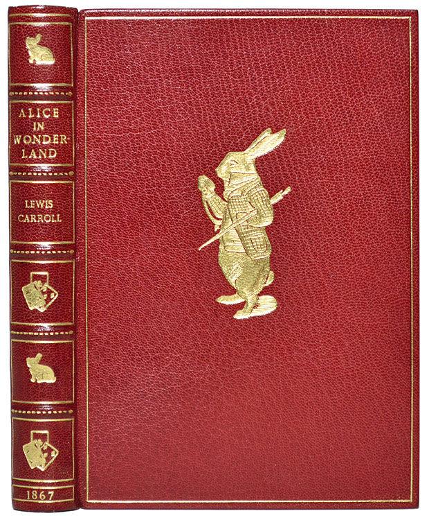 2 2. CARROLL (Lewis). Alice's Adventures in Wonderland. Illustrated by John Tenniel. Early edition. 8vo. [178 x 122 x 22 mm]. [12], 192 pp.