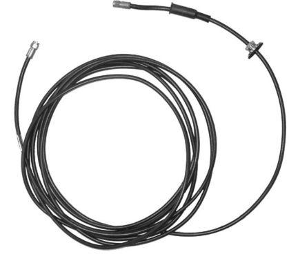 TracVision A7 Installation Guide 2-5 Connect the Antenna Cable Now that you have mounted the antenna to the vehicle s roof, connect the supplied antenna cable (see below) to the antenna and route the
