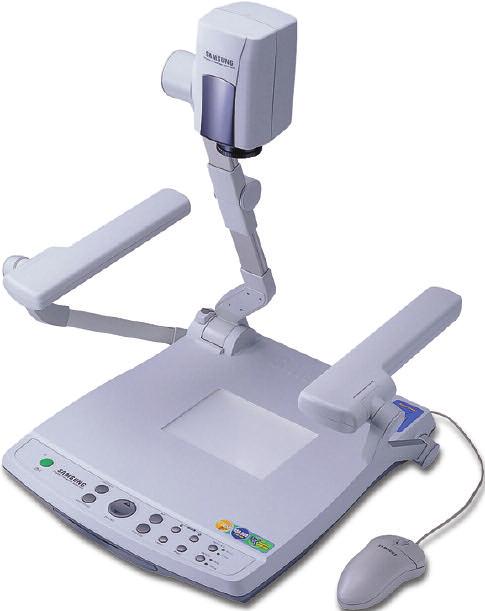 The free-angle camera head and the 12x optical zoom allow a comfortable and flexible displaying of persons or objects in the room, like whiteboards or flipcharts.