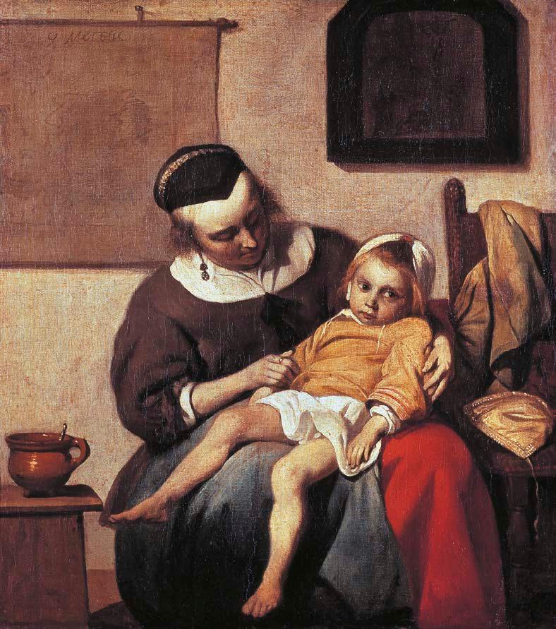 Exercise 1: Art-Making and Forming Processes - Candidate Name Image A Gabriel Metsu (1629 1667) The Sick Child, 1660 1665 Oil on canvas, 32 27 cm