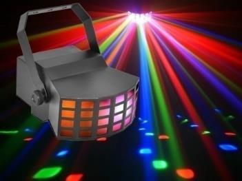 3-In-1 LED s Dynamic Fast Moving MultiColour Beams
