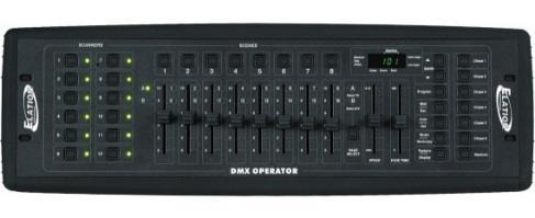DMX192 192ch DMX controller Controls 12 individual fixtures with 16 DMX channels each $40.
