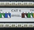Standard Unshielded Patch Panel 110 Enhanced Patch Panel: High performance, exceeds TIA/EIA 568B.